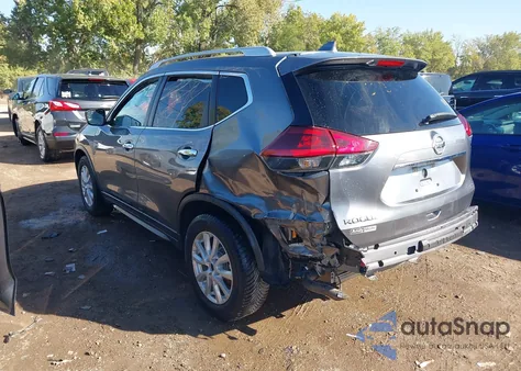2019 Nissan Rogue Sv z USA, uszkodzony, nr VIN KNMAT2MT6KP533475